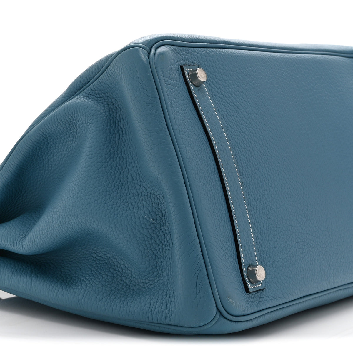 Hermes Togo Birkin 35 Blue Jean 9 of 10