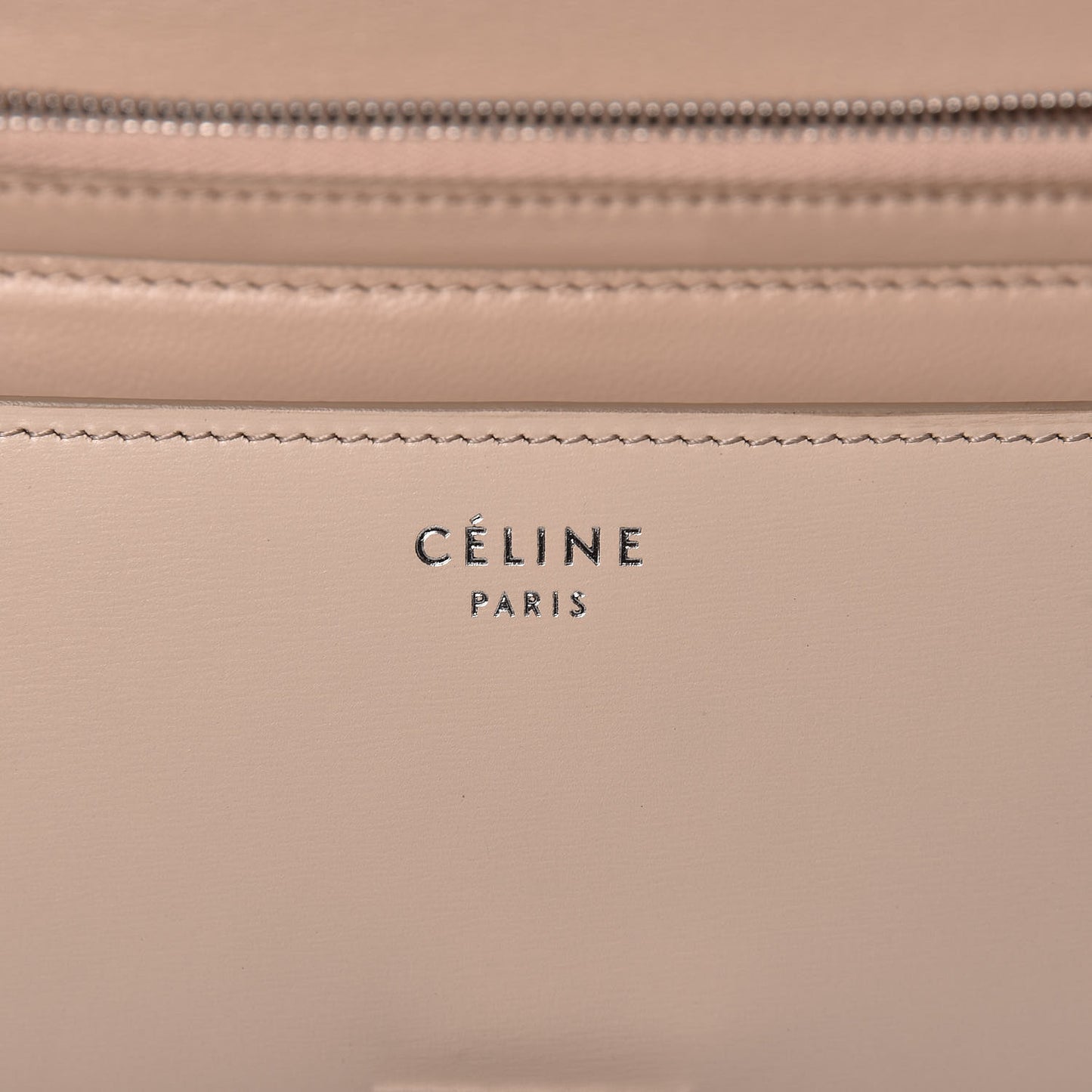 Box Calfskin Medium Classic Box Flap Bag Ballerina