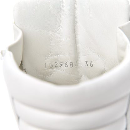 Chanel Calfskin High Top CC Sneakers 36 White 8 of 21