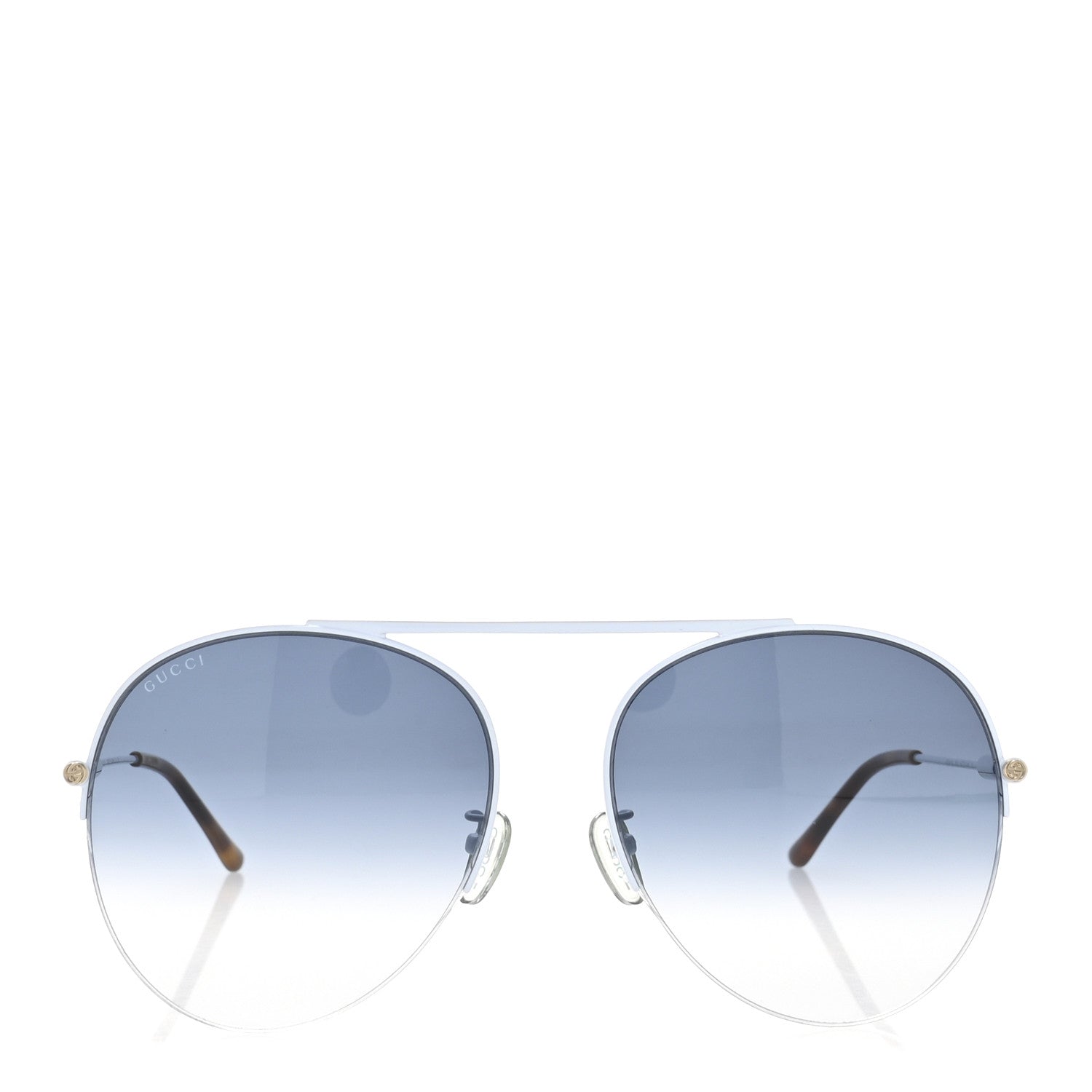 Gucci Aviator Sunglasses GG1413S Light Blue 2 of 10