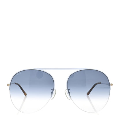 Gucci Aviator Sunglasses GG1413S Light Blue 2 of 10