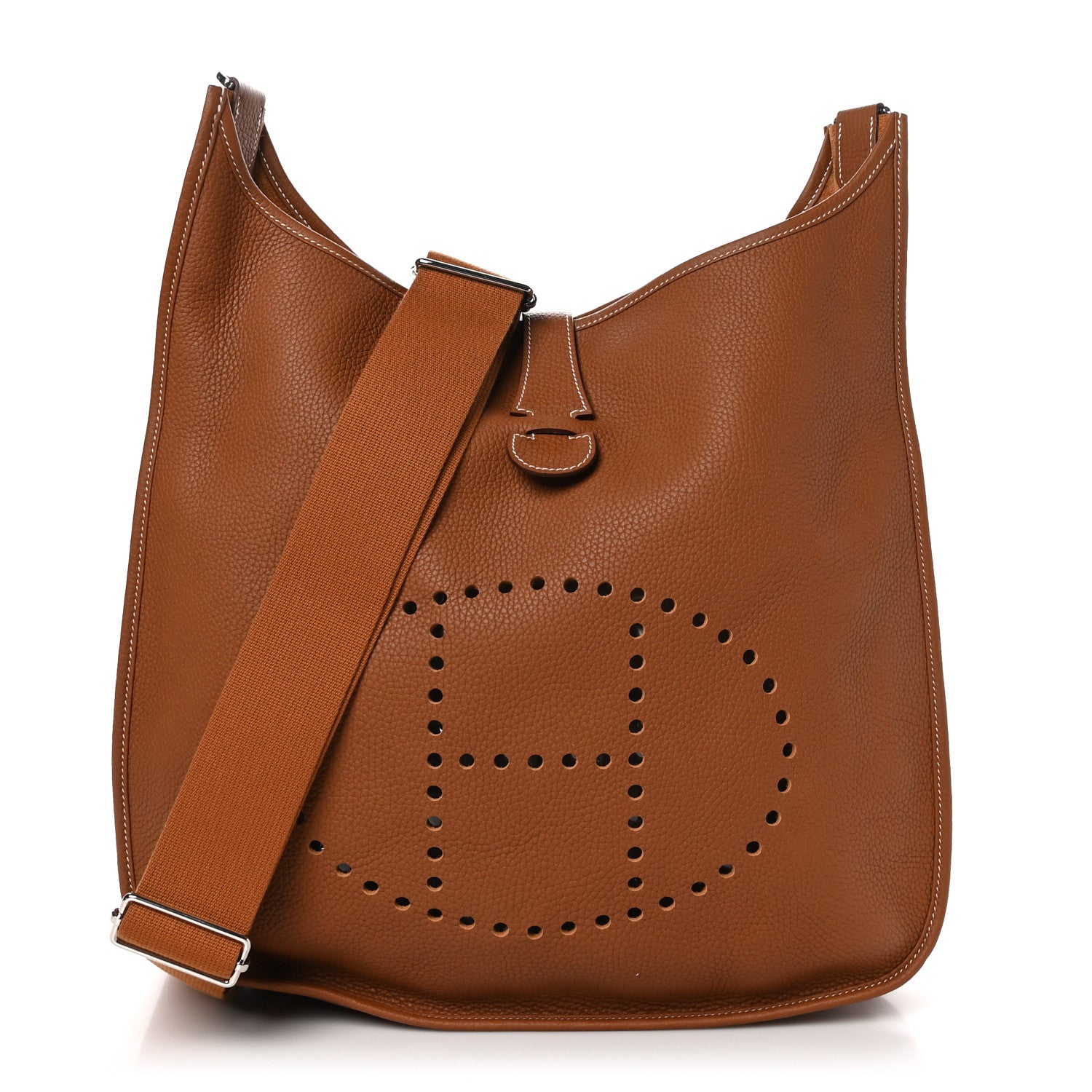 Hermes Taurillon Clemence Evelyne III TGM Gold 1 of 10