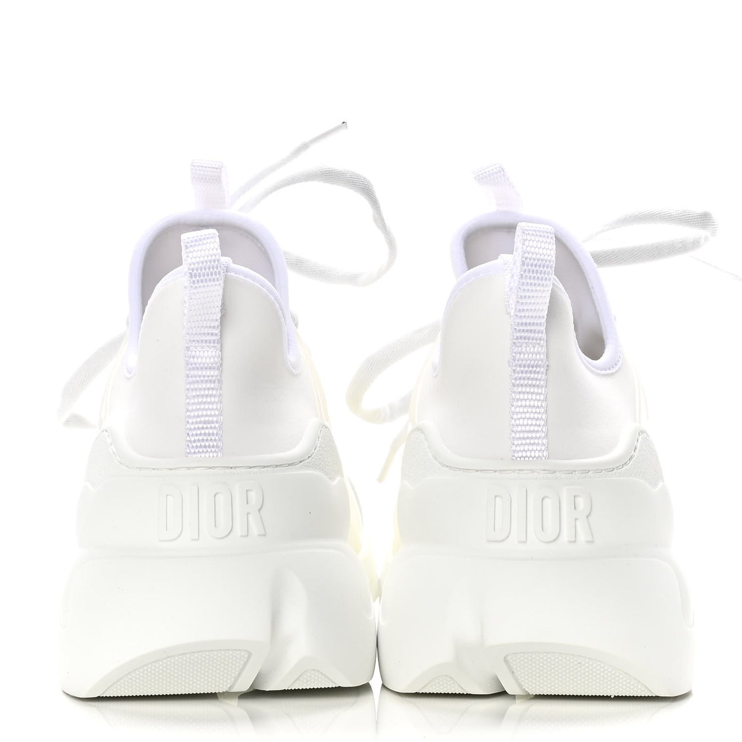 Technical Fabric Rubber Womens D-Connect Sneakers 39 White
