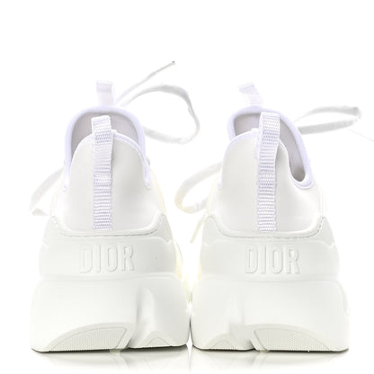 Christian Dior Technical Fabric Rubber Womens D-Connect Sneakers 39 White 6 of 10