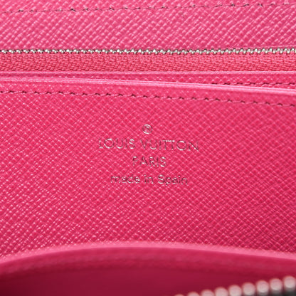 Louis Vuitton Epi Zippy Wallet Black Hot Pink 6 of 7