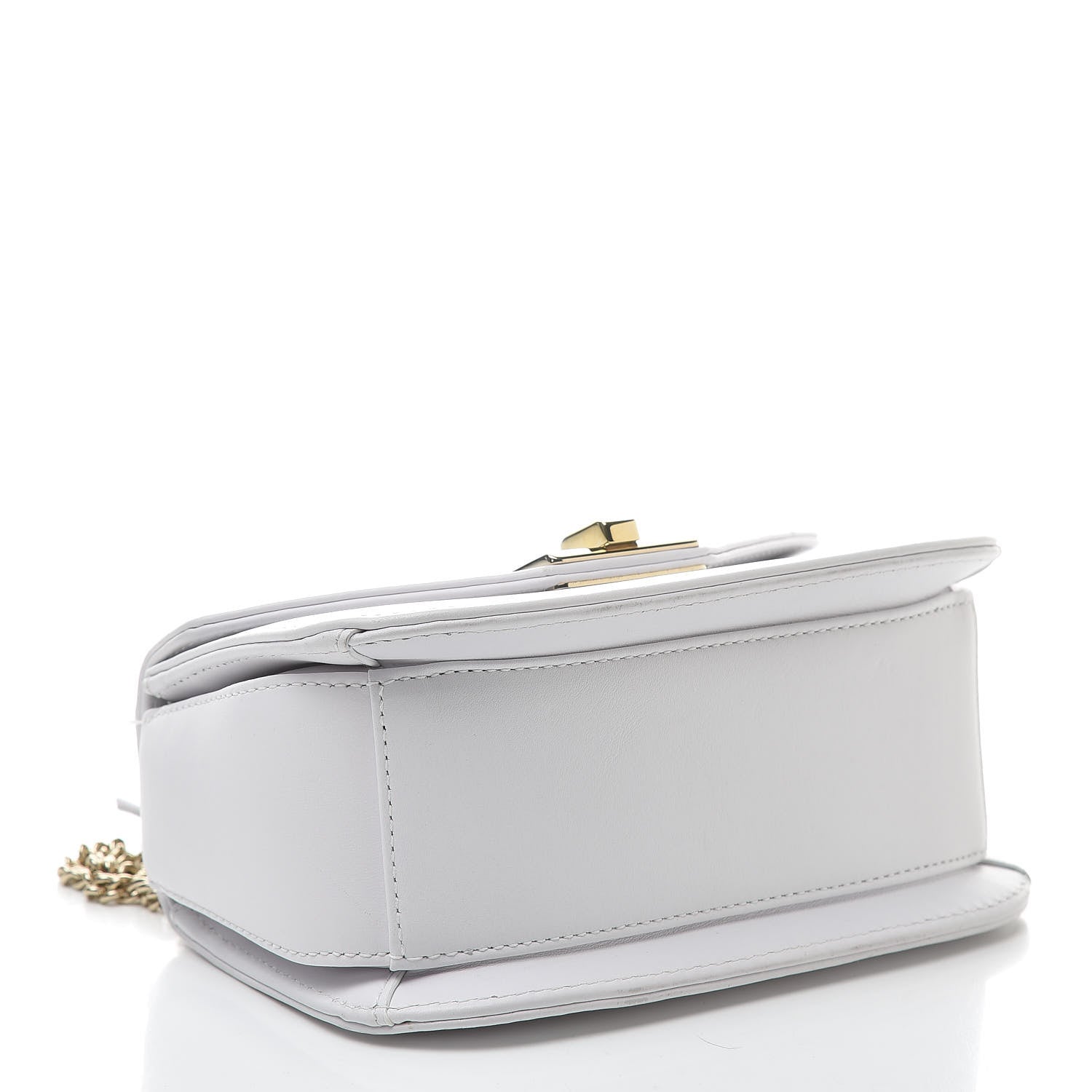 Valentino Garavani Calfskin VLTN Small Shoulder Bag White 4 of 12
