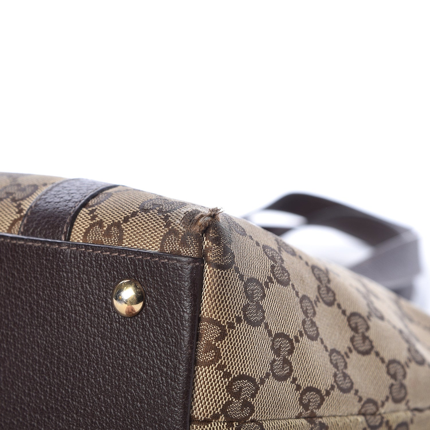Gucci Monogram Medium Abbey Tote Brown 12 of 16