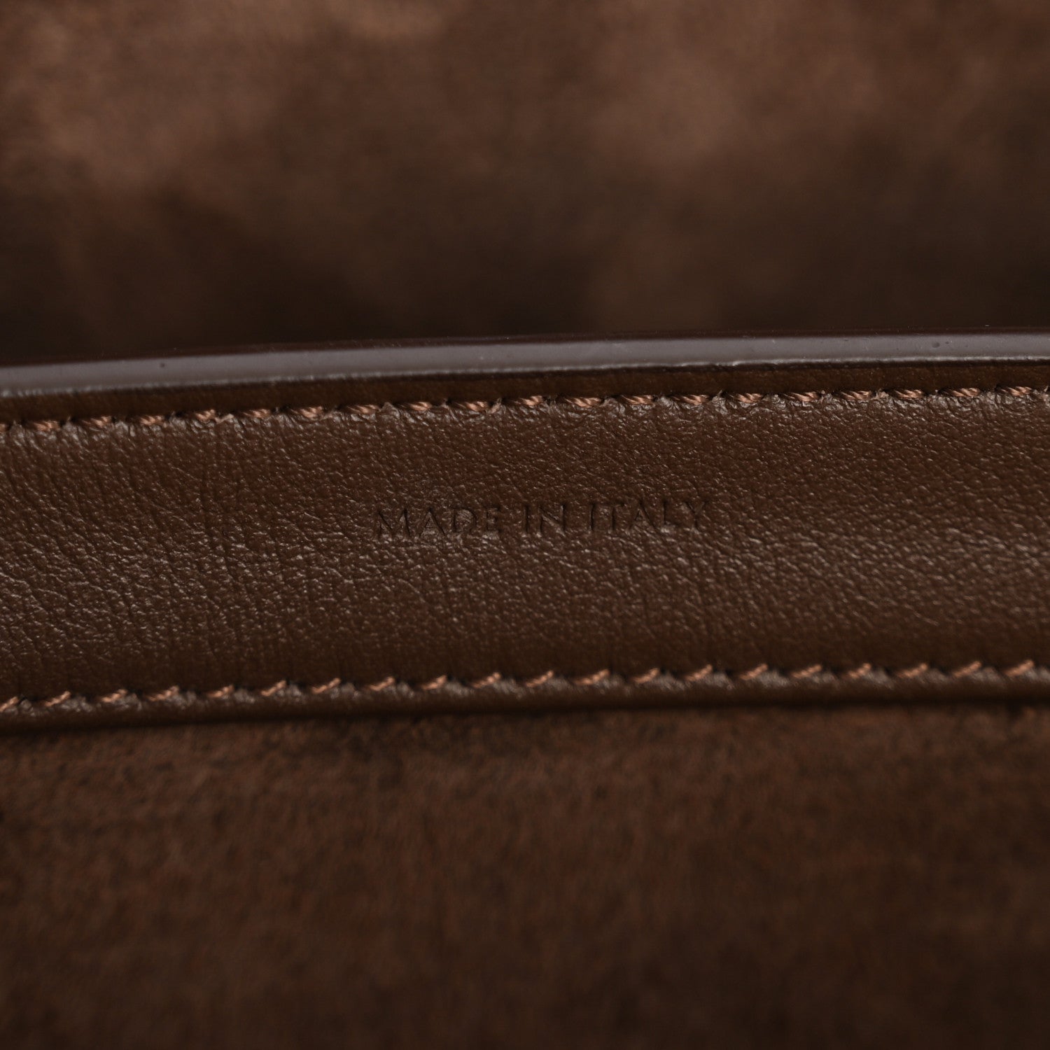 Celine Supple Grained Calfskin Medium Soft 16 Bag Dark Brown 7 of 14