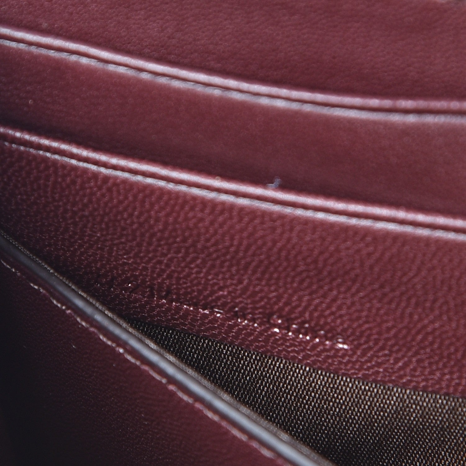 Mulberry Natural Grain Calfskin Continental Wallet Oxblood 7 of 9