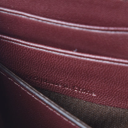 Mulberry Natural Grain Calfskin Continental Wallet Oxblood 7 of 9