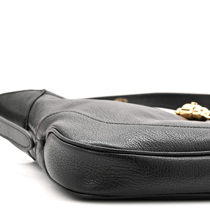 Gucci Goatskin Medium Slim Jackie Shoulder Bag Black 9 of 10