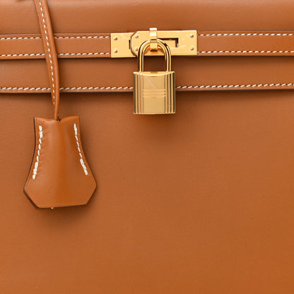 Hermes Veau Butler Kelly Sellier 25 Natural Sable 8 of 17