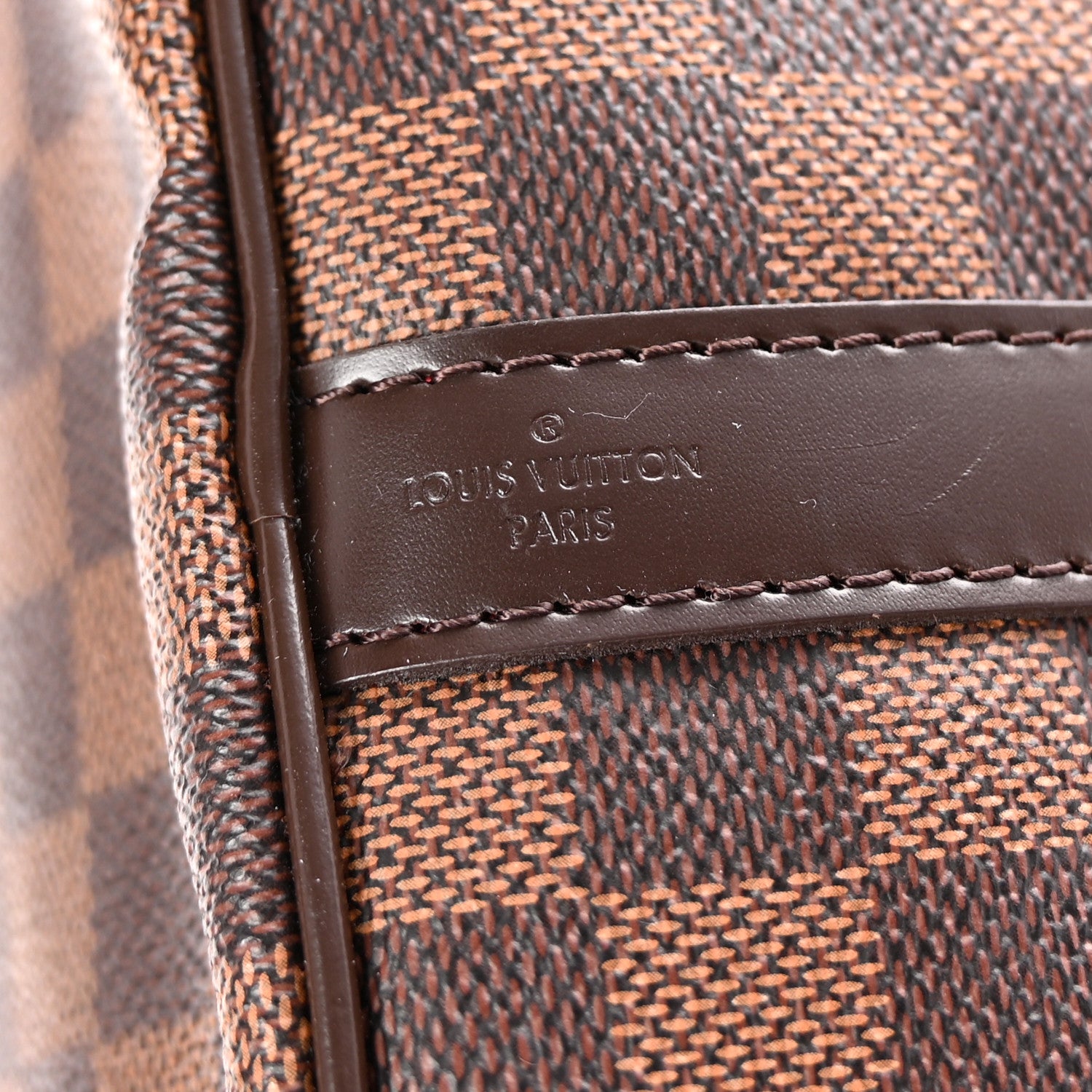 Louis Vuitton Damier Ebene Speedy Bandouliere 30 7 of 10