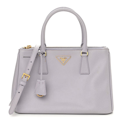 Prada Saffiano Small Galleria Double Zip Tote Glicine 1 of 11