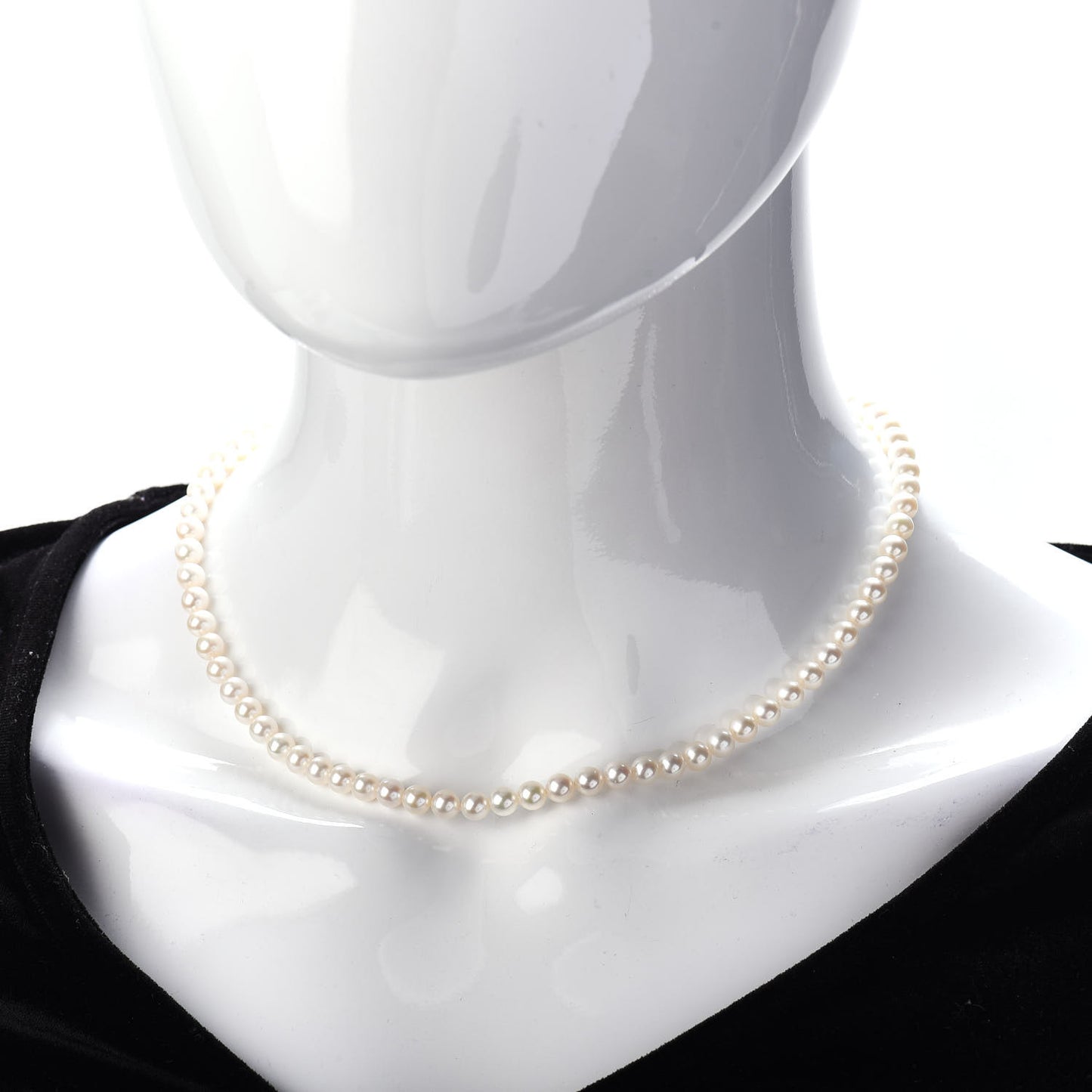 Sterling Silver Freshwater Pearl 5-6mm Ziegfeld Necklace