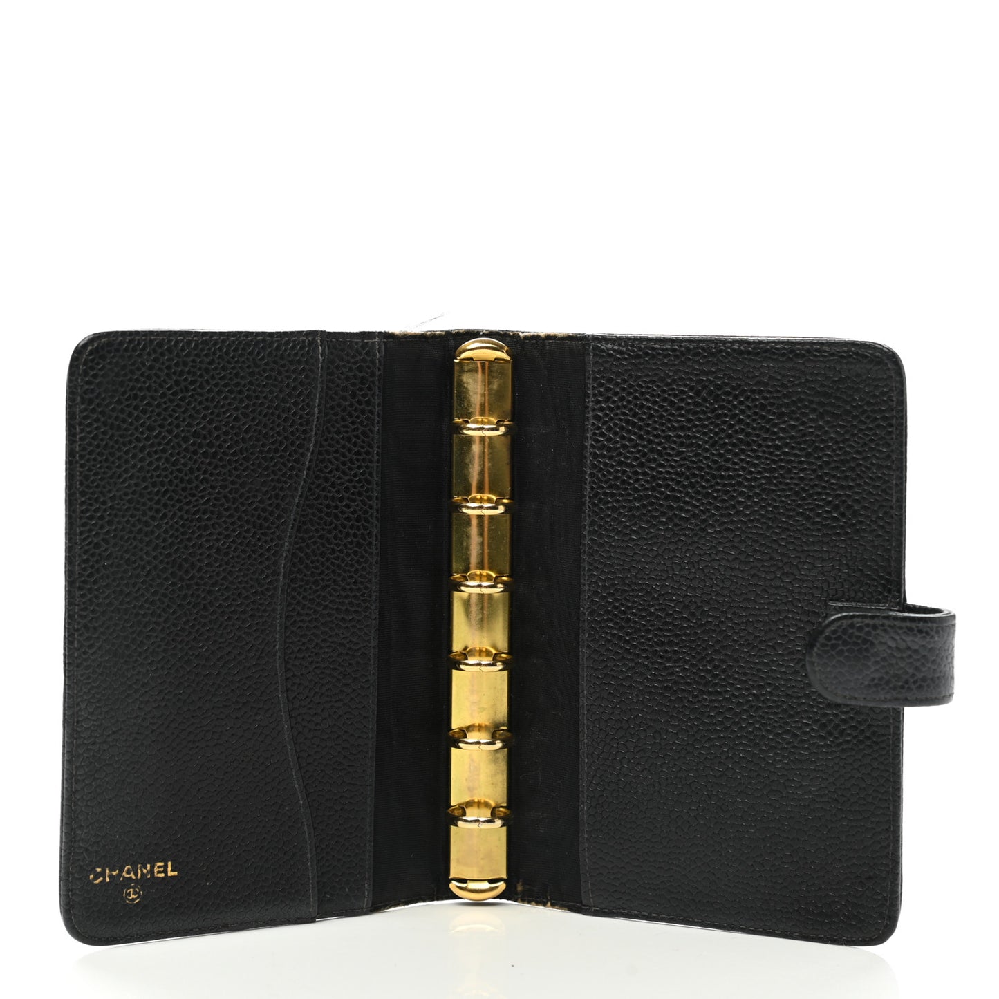 Caviar CC Small Ring Agenda Planner Black