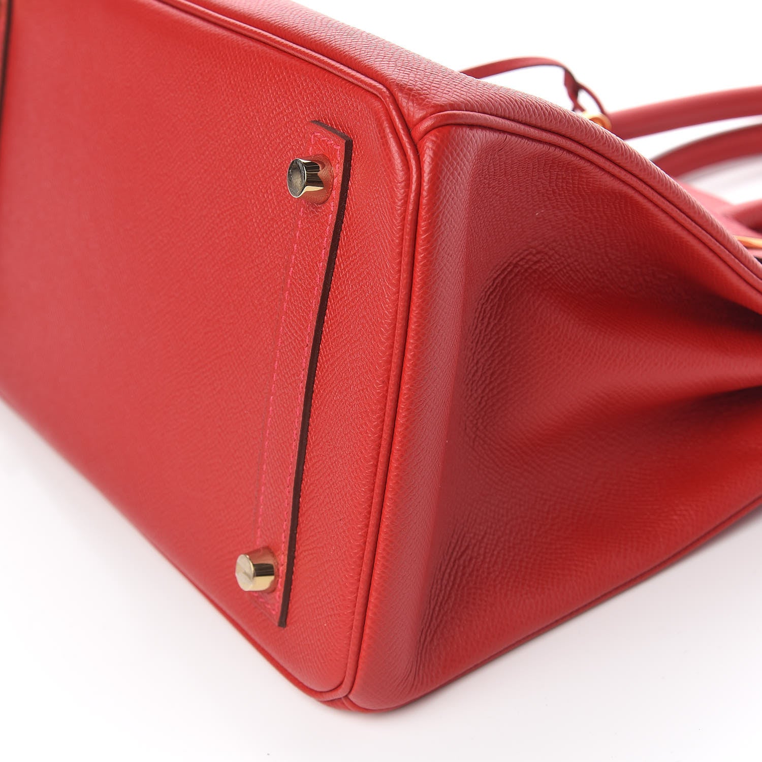 Hermes Epsom Birkin 30 Rouge Casaque 9 of 9
