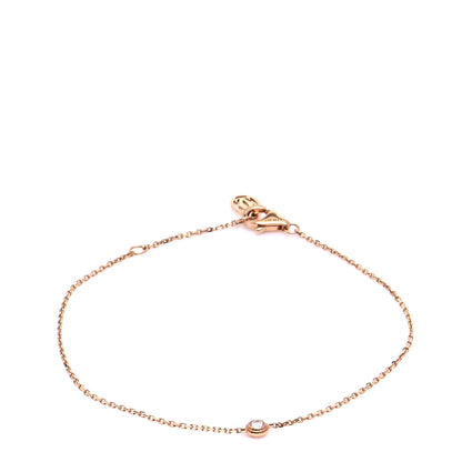 Cartier 18K Pink Gold Diamond XS D'Amour Bracelet 1 of 7