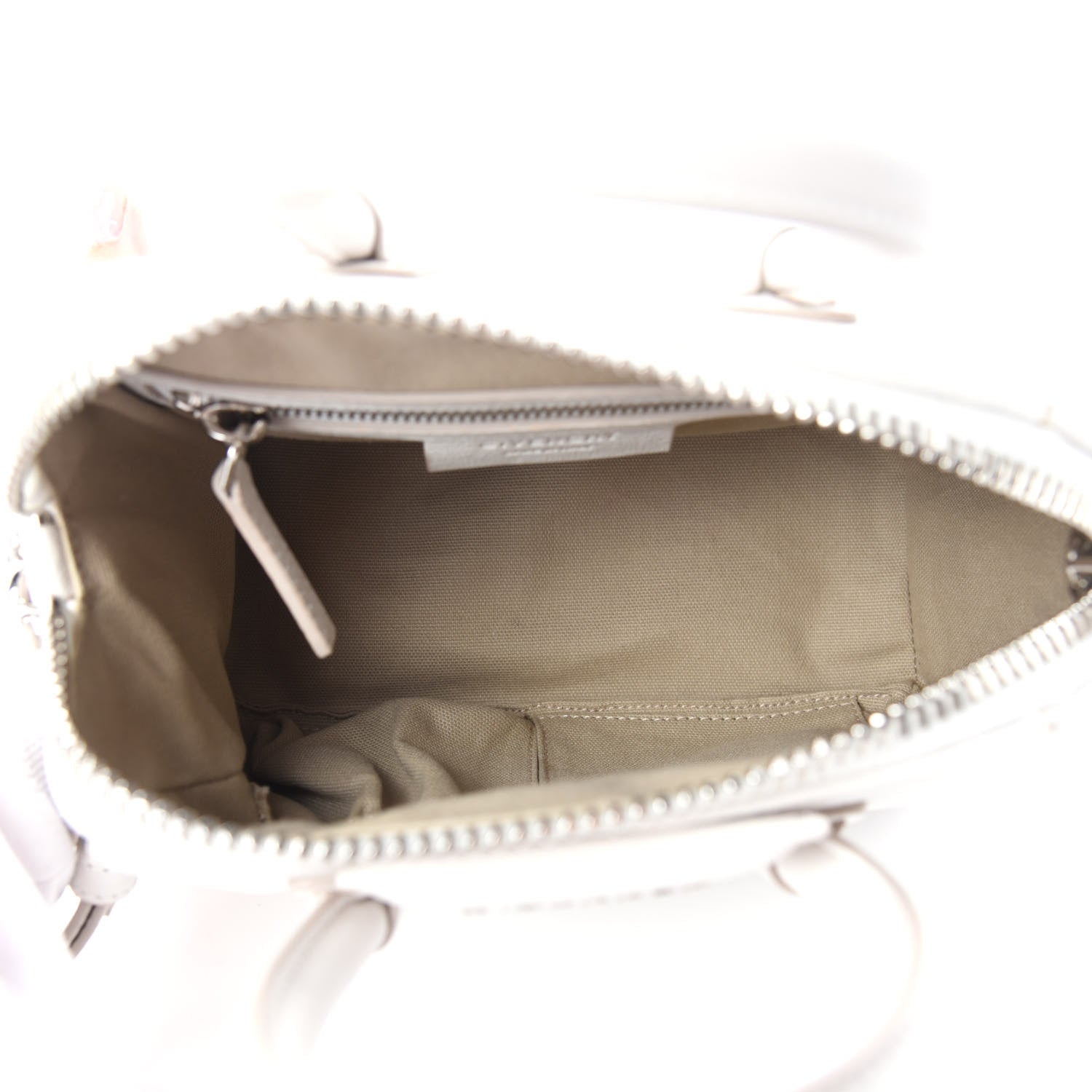Givenchy Sugar Goatskin Mini Antigona White 5 of 9