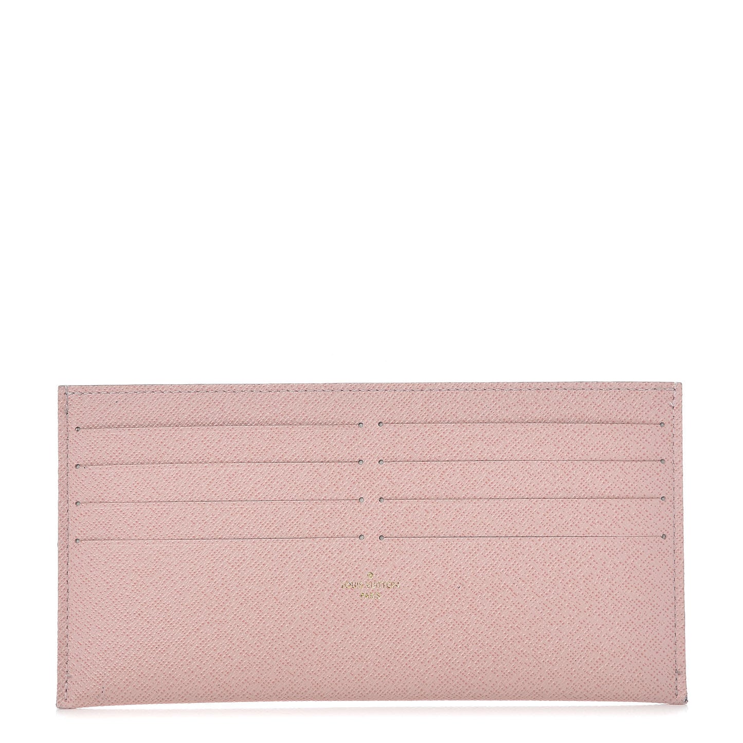 Calfskin Felicie Card Holder Insert Rose Ballerine