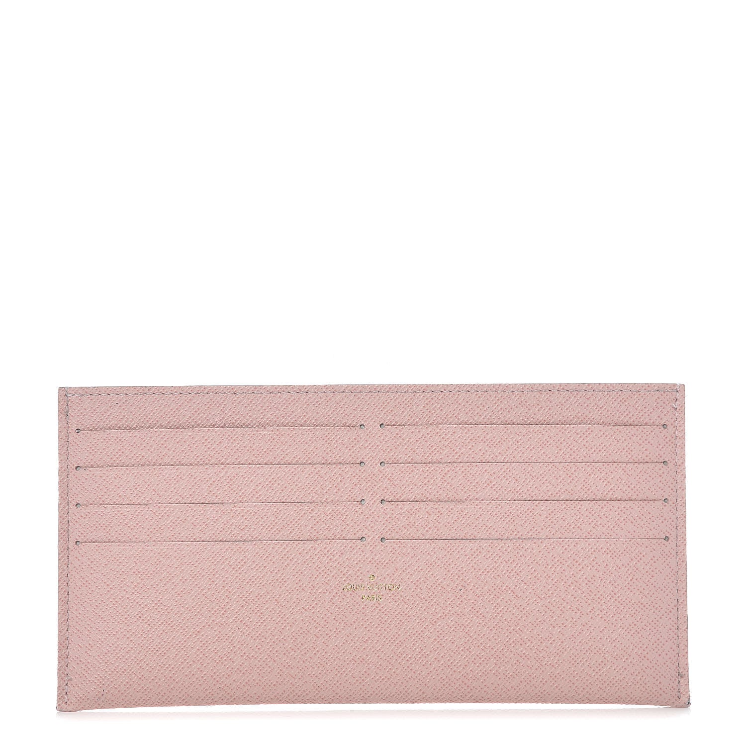 Louis Vuitton Calfskin Felicie Card Holder Insert Rose Ballerine 1 of 7