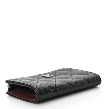 Chanel Caviar Quilted Zipped Key Holder Case Black 4 of 6
