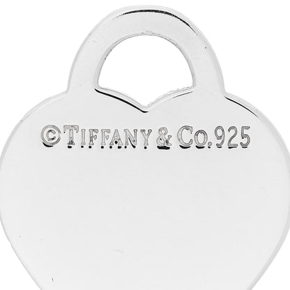 Tiffany Sterling Silver Return To Tiffany Heart Pendant 4 of 4