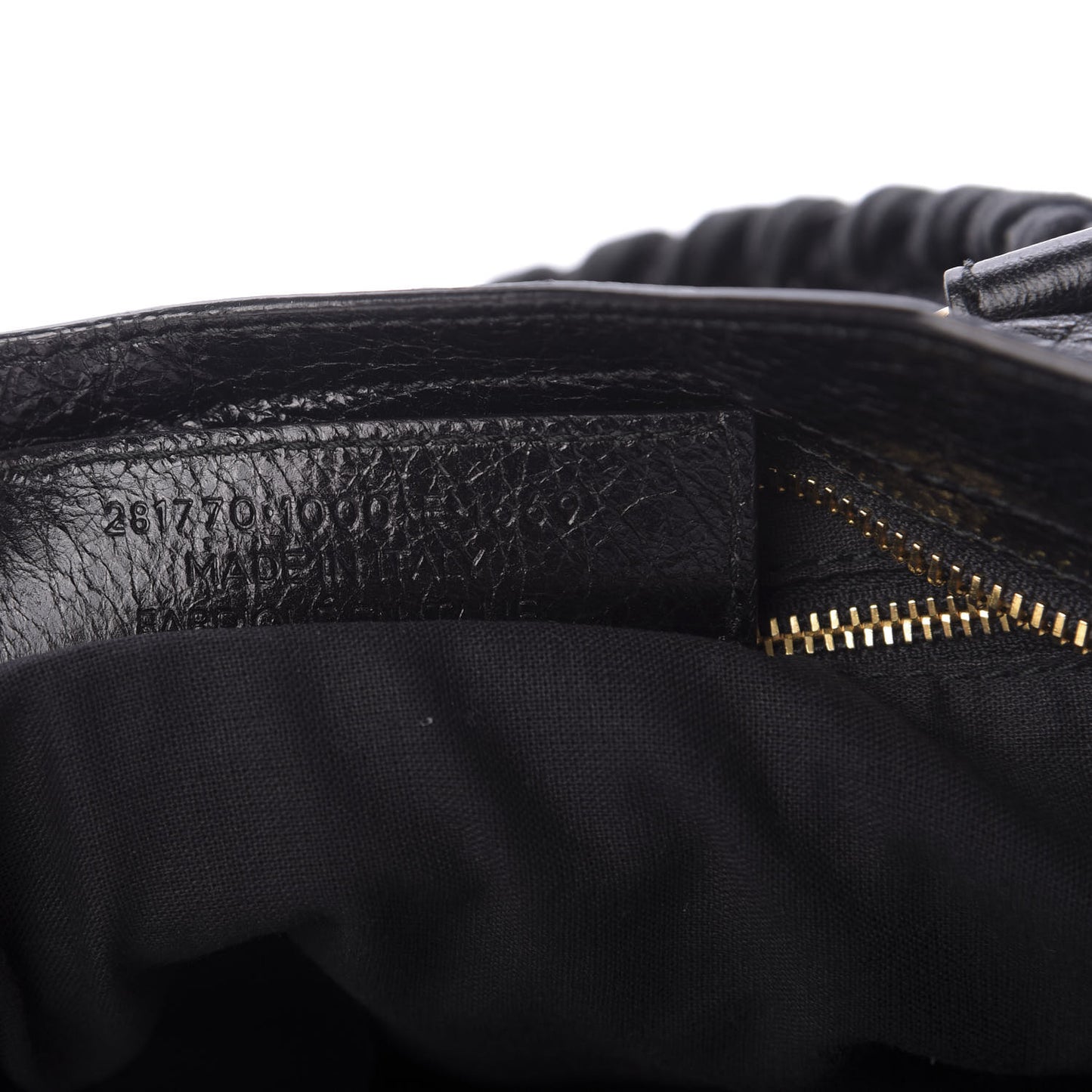 Agneau Giant 12 Gold Hardware City Black