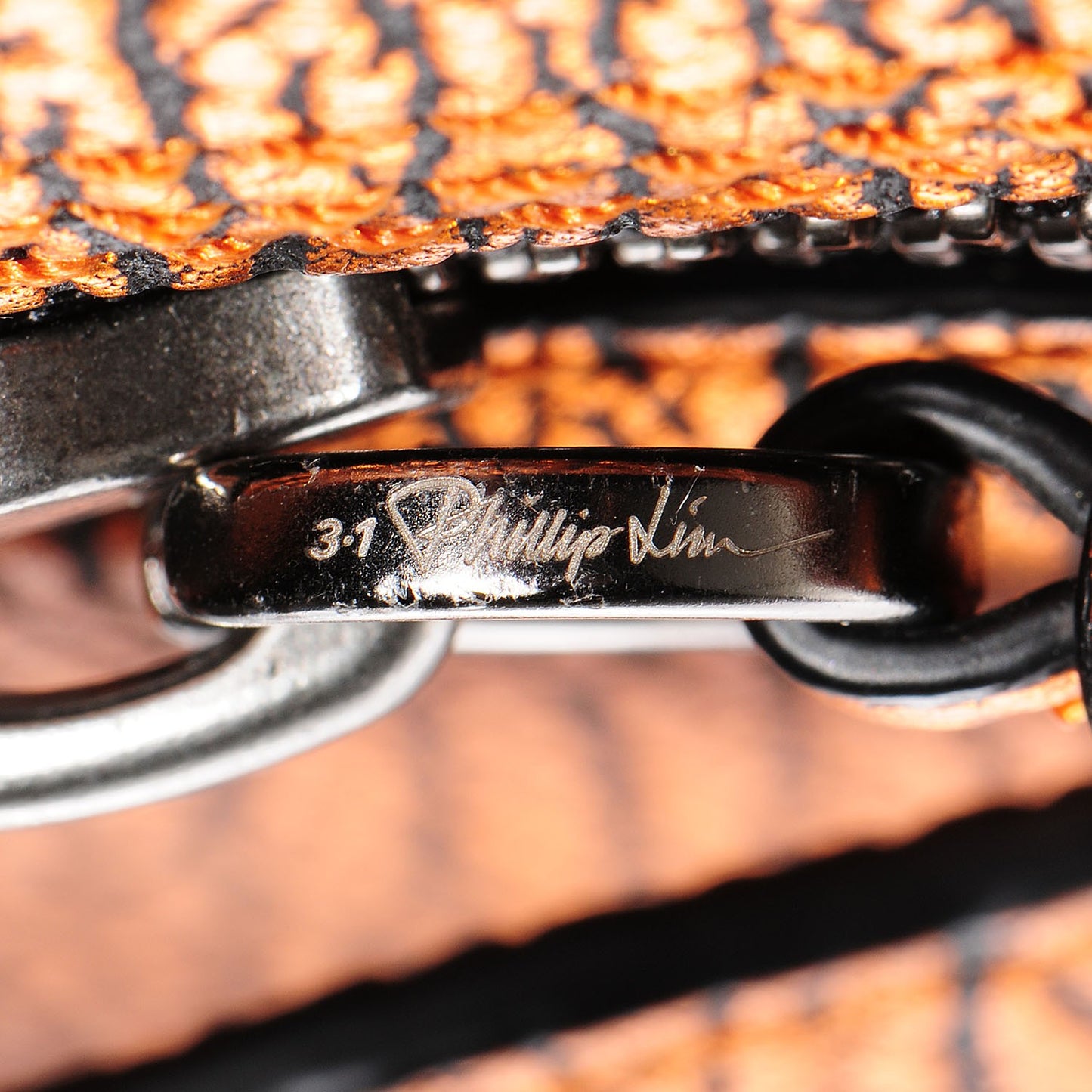 3.1 Metallic Leather Mini Pashli Satchel Copper