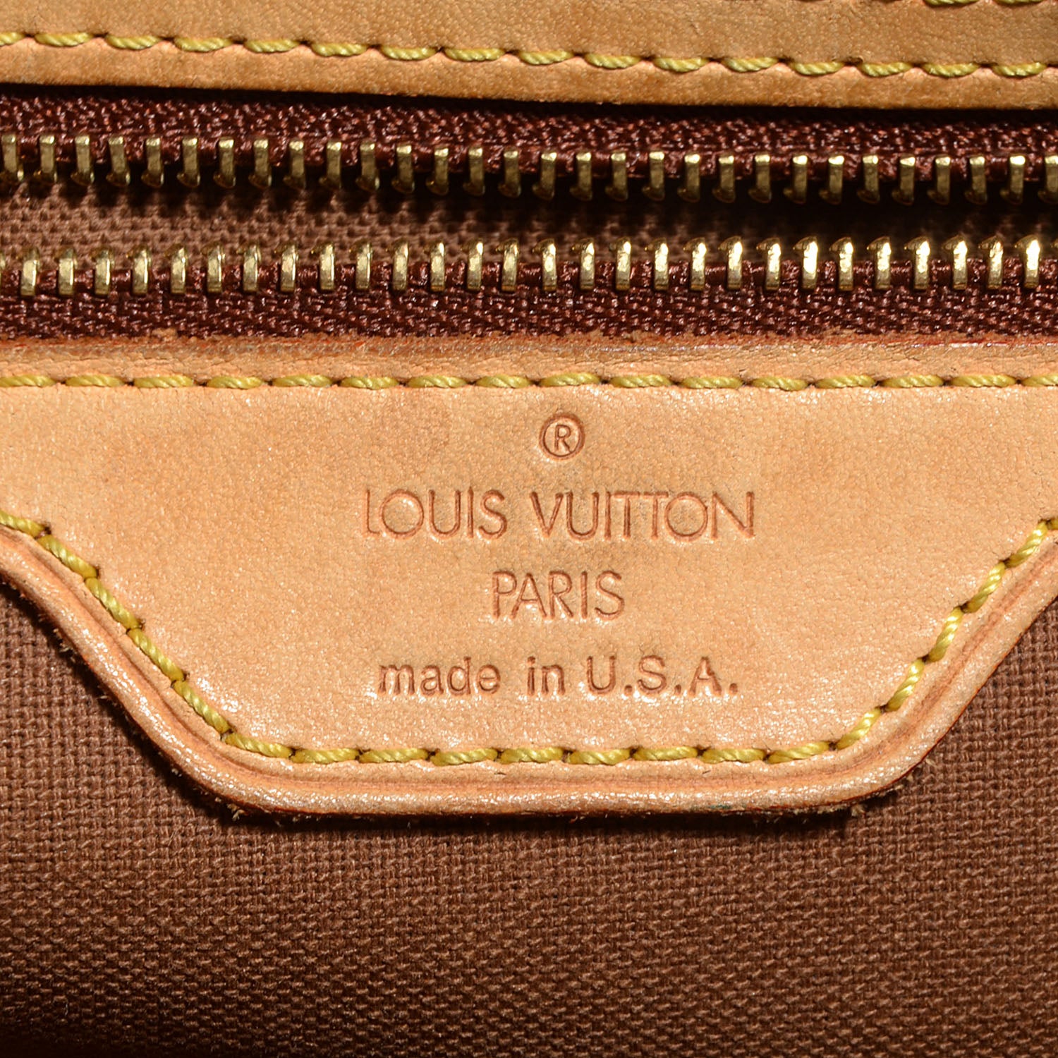 Louis Vuitton Monogram Cabas Piano 6 of 7