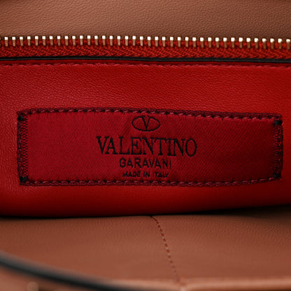 Valentino Garavani Nappa Large Rockstud Spike Shoulder Bag Poudre 6 of 9
