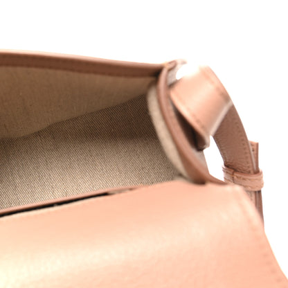 Chloe Grained Calfskin Small Marcie Saddle Bag Woodrose 5 of 8