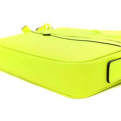 Gucci Rubber Effect Monogram GG Crossbody Bag Fluorescent Yellow 9 of 9