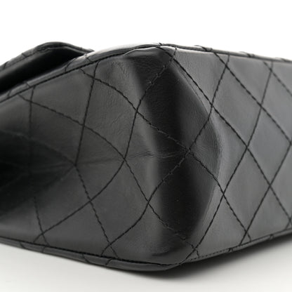 Chanel Aged Calfskin Quilted 2.55 Reissue 226 Flap Black 9 of 12