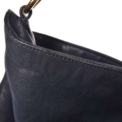 Saint Laurent Goatskin Large Roady Hobo Navy 11 of 11
