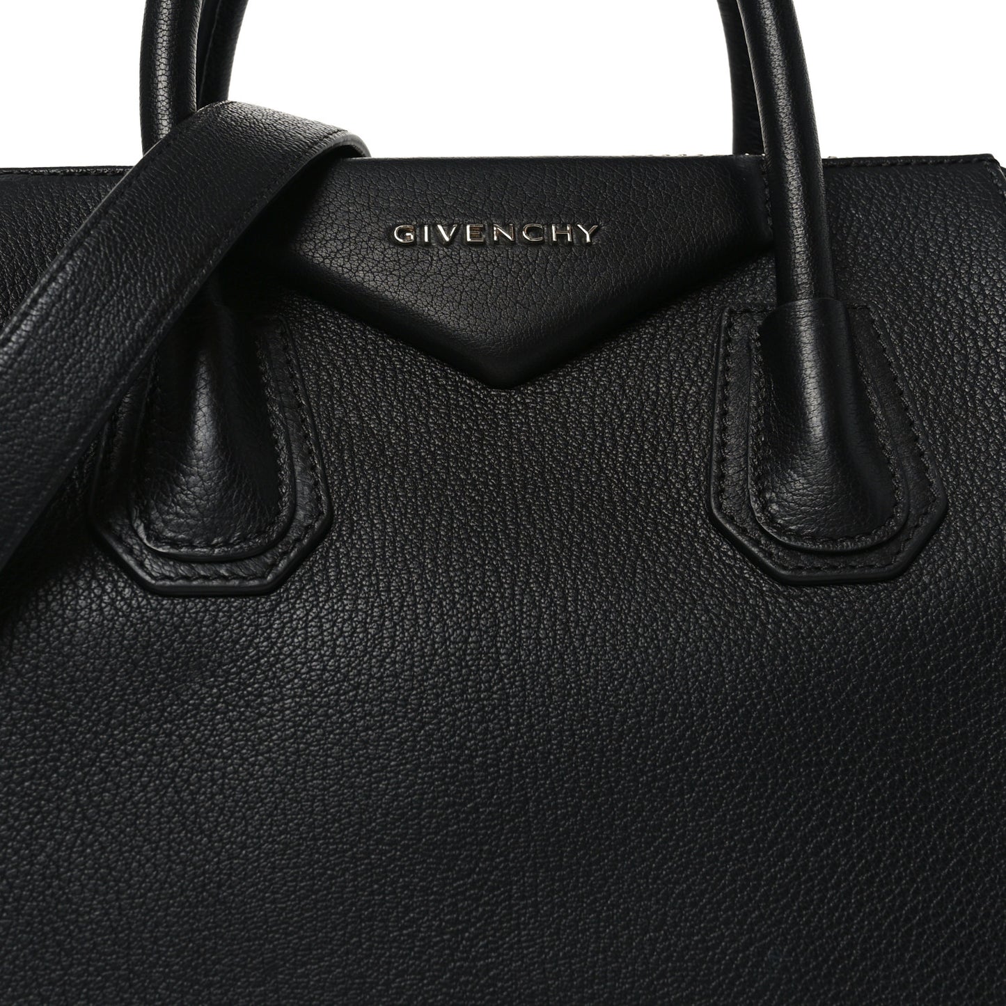 Sugar Goatskin Small Antigona Black