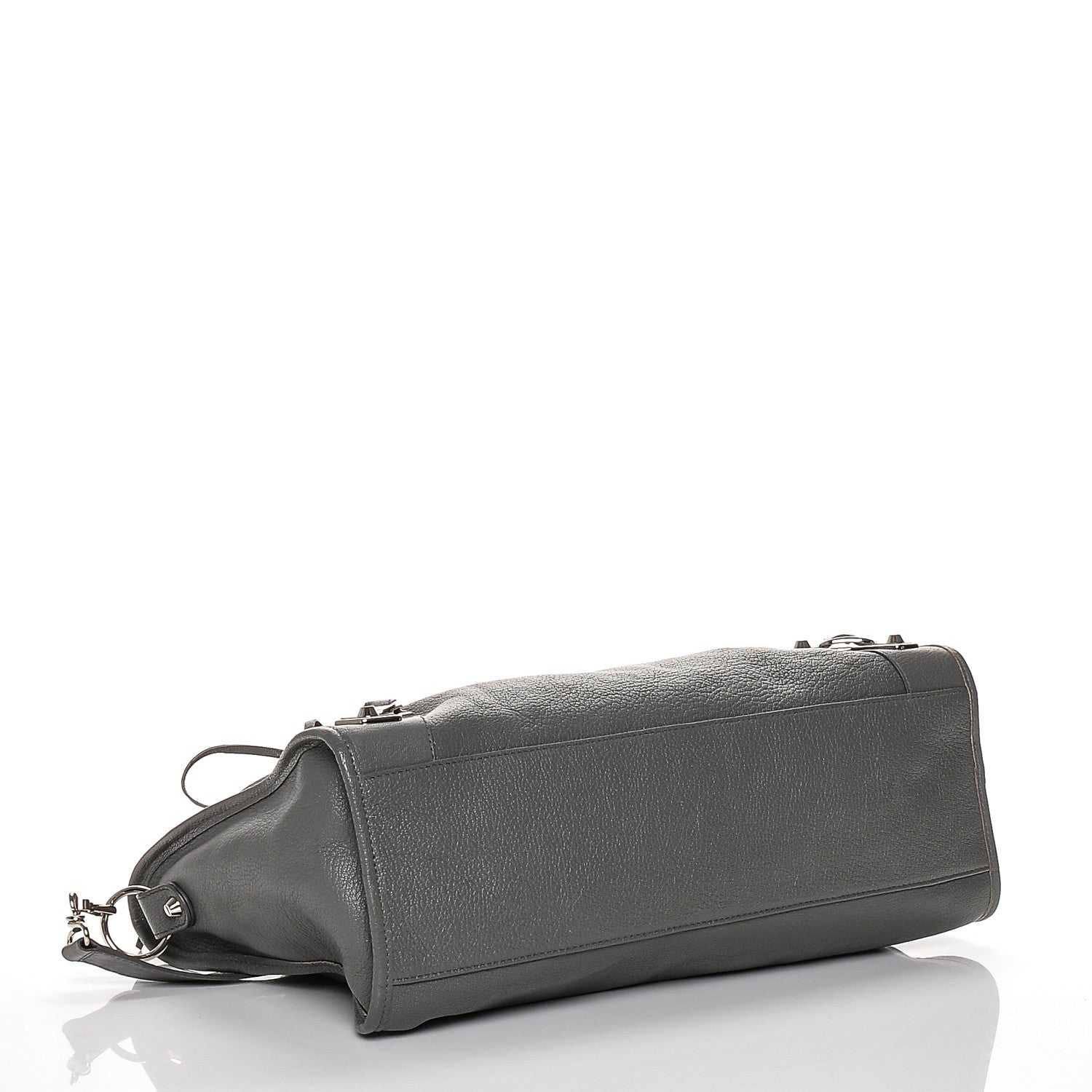 Balenciaga Chevre Silver Metallic Edge Hardware City Gris Acier 4 of 6