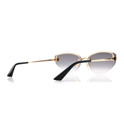 Cartier Panthere De Cartier Cat Eye Sunglasses CT0431S Gold Black 4 of 8