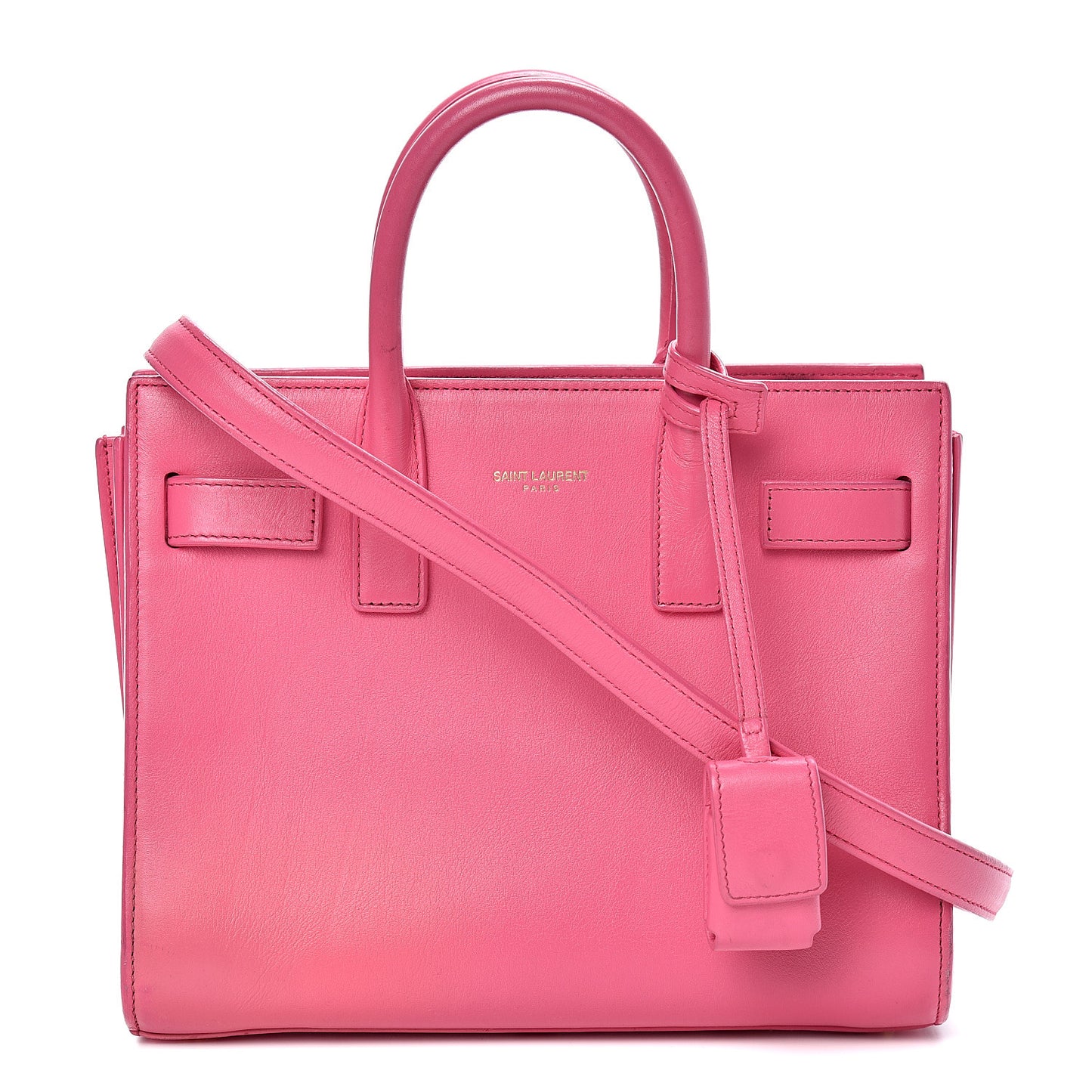 Calfskin Nano Sac De Jour Rose Clair
