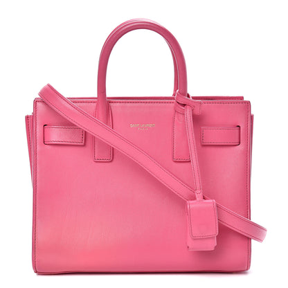 Saint Laurent Calfskin Nano Sac De Jour Rose Clair 1 of 26