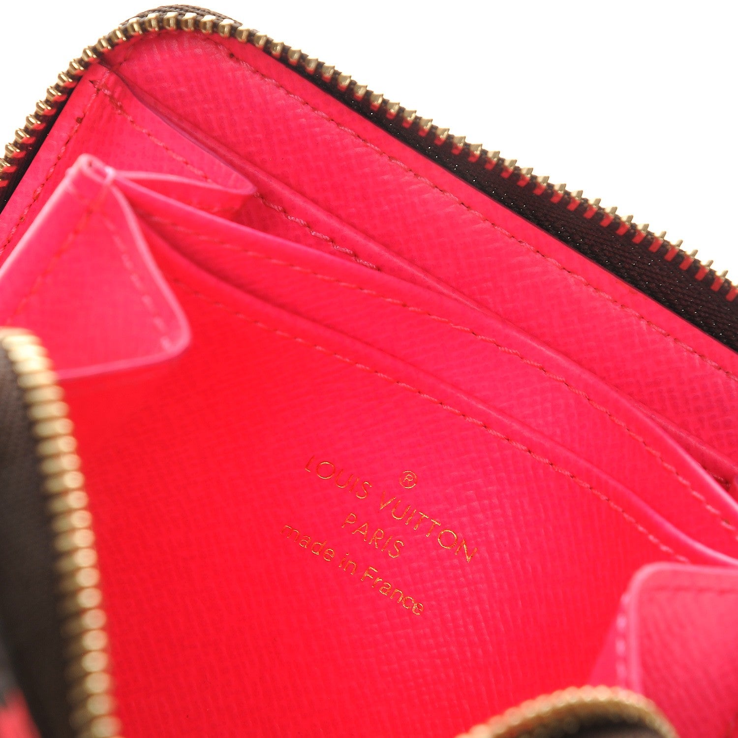 Louis Vuitton Monogram Graffiti Zippy Coin Purse Fuchsia 6 of 8