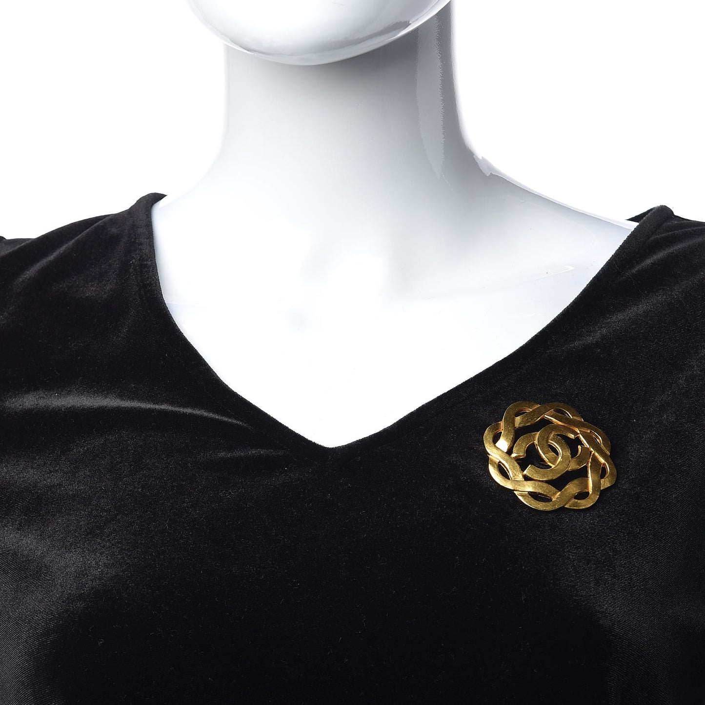 CC Brooch Gold