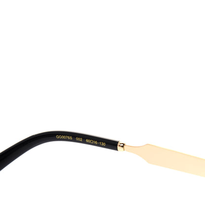 Gucci Acetate Oversized Butterfly Sunglasses GG 0076S Black 5 of 8