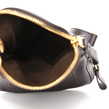 Tom Ford Calfskin Mini Jennifer Crossbody Bag Wine 6 of 13