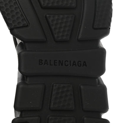 Balenciaga Neoprene Knit Allover Logo Womens Speed Sneakers 38 Black Yellow 8 of 9