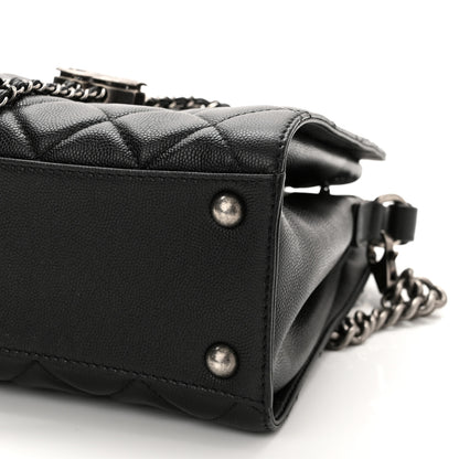Chanel Caviar Quilted Small CC Bucket Bag Black 9 of 9