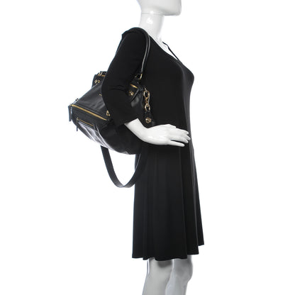 Givenchy Calfskin Medium Bolt Stud Pandora Black 3 of 16