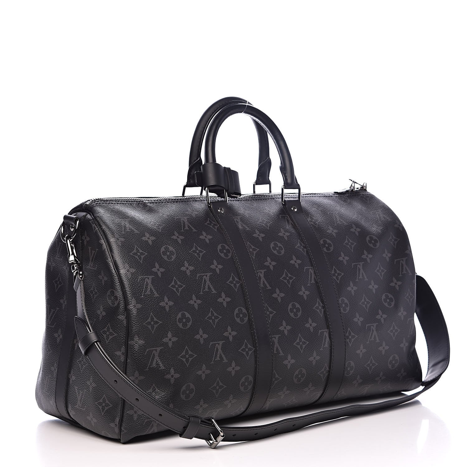 Louis Vuitton Monogram Eclipse Keepall Bandouliere 45 3 of 9