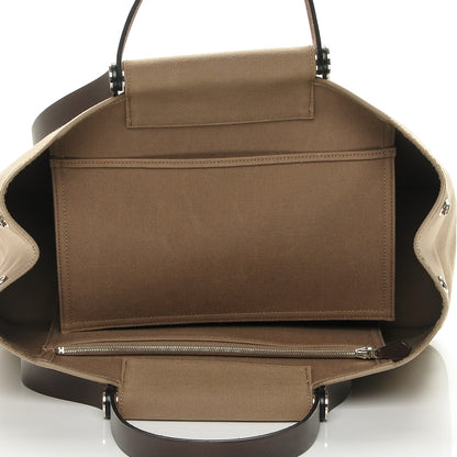 Hermes Toile Cabag 39 Etoupe 5 of 7