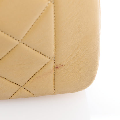 Chanel Lambskin Quilted Small Single Flap Beige 9 of 11